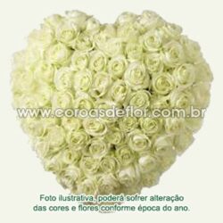 Coroa 15- www.coroasdeflor.com.br- coroa de flores para velório em BH- coroa de flores Velório Funeral House BH