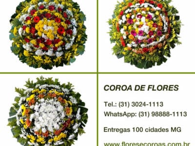 CONTAGEM MG FLORICULTURA ENTREGA COROA DE FLORES EM CONTAGEM, VELÓRIOS E CEMITÉRIOS