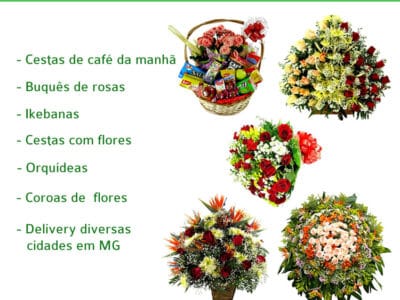 Nova Lima MG floricultura flora Flores Online, Buquê, Cesta café da manhã e coroa de flores em Nova Lima