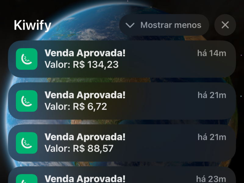Primeira venda no digital