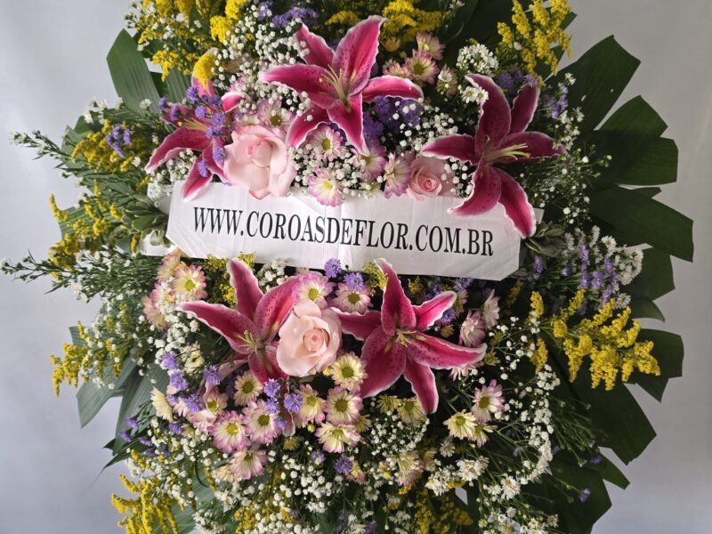 Coroa de Flores Velório