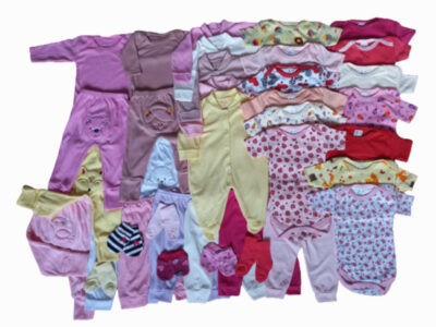 Kit 23 Peças Enxoval de Bebê Completo Maternidade RN P M G