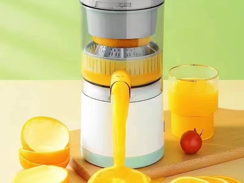 Espremedor Elétrico Laranja Limão Frutas Fazer Sucos Recarregável usb