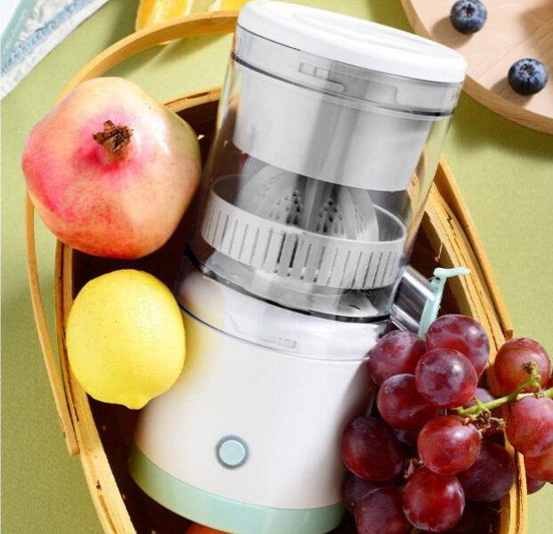 Espremedor Elétrico Laranja Limão Frutas Fazer Sucos Recarregável usb