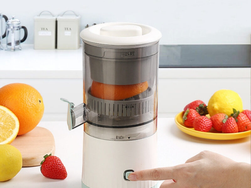 Espremedor Elétrico Laranja Limão Frutas Fazer Sucos Recarregável usb