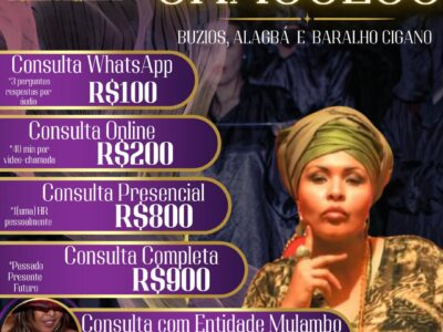 PROMOÇÃO DIA DOS FINADOS - BRUXA FERNANDA QUIMBANDA MUSSURUMIN